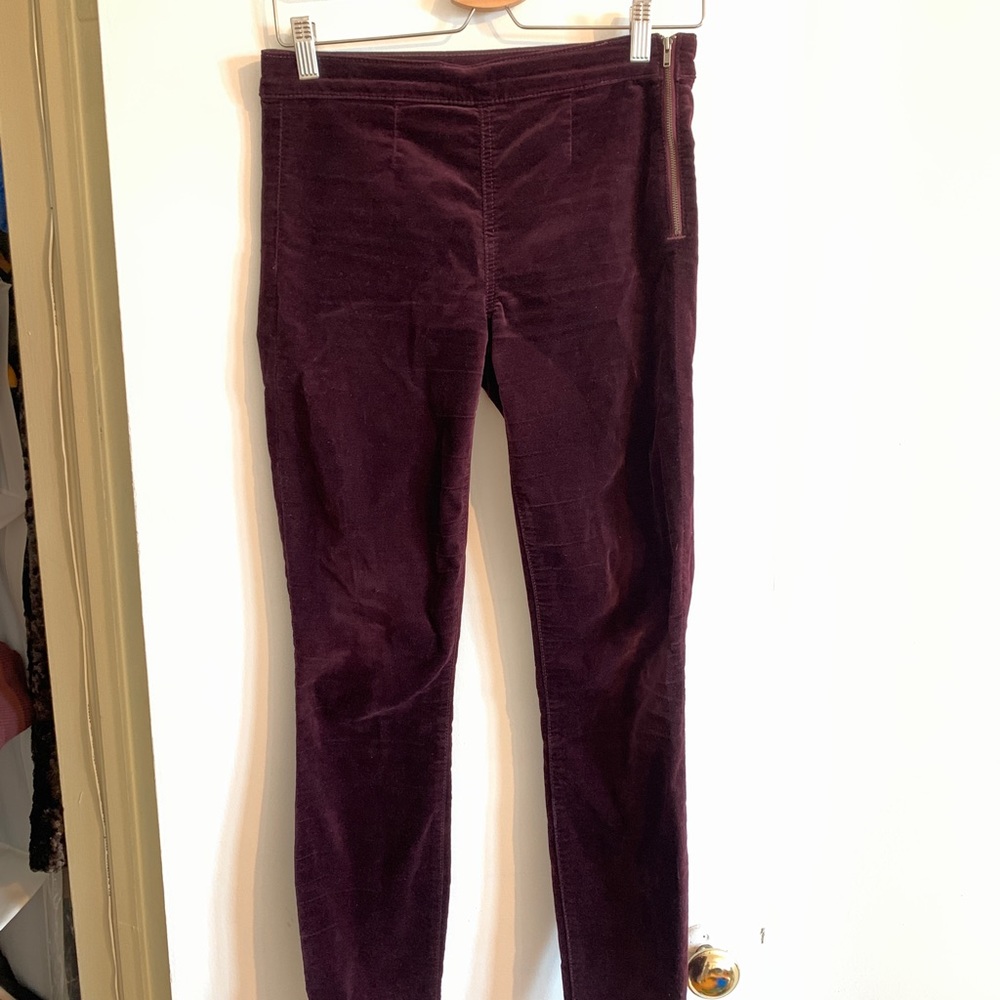 Purple Gap Skinny Pants